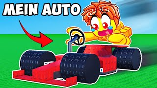 Ich CHEATE mit TEUERSTE AUTO in Roblox Build a Car!