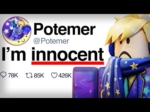 Roblox YouTuber Potemer RESPONDED... (it's bad)