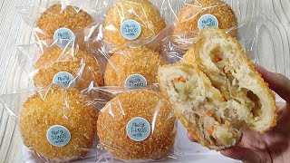ROTI GORENG ISI RAGOUT