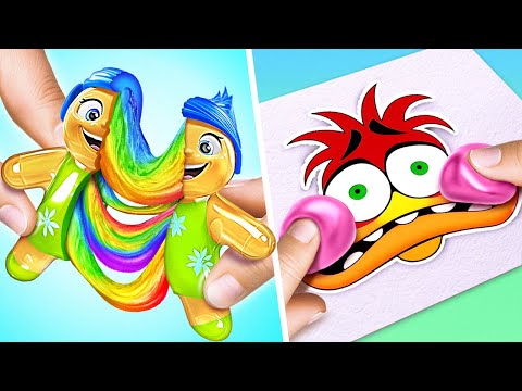 ¡Alegría Arcoíris Apreton! 😱🌈 *Mejor Libro de Juegos INSIDE OUT 2