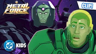 Green Lantern Takes on GIANT Brainiac! | DC Metal Force | #KidsCartoons | @dckids