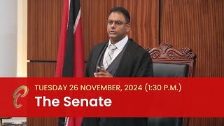 6th Sitting of the Senate - 5th Session - 12th Parliament - November 26, 2024