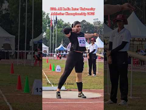 Shot Put || Womens || 85th All India Inter university athletics championship 2025