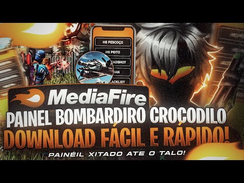 PAINEL BOMBARDIRO CROCODILO 📲🐊 AIMFOV ALTO E ÍCONE FLUTUANTE!