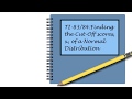 Calculating Mean and Standard Deviation