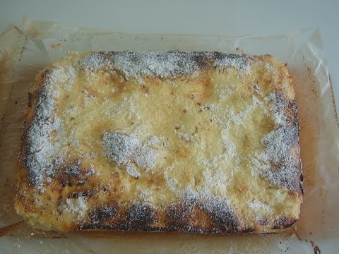 Сахарный пирог на закваске