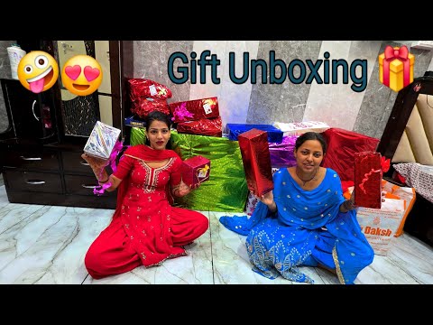 VLOG❤️ PART =1 खुल गए सबके गिफ्ट 🎁 ये तो सबसे अलग गिफ्ट निकल गए 😱 सोचा नहीं था इतना प्यार मिलेगा 😍