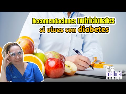 Recomendaciones nutricionales si vives con diabetes /Dra. Melissa Tejeida