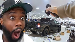 CashNasty Reacts To Police Chase Takes Fatal Turn After Suspect Drives Through Mall