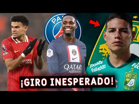 🚨¡GIRO INESPERADO! CONFIRMAN FICHAJE COLOMBIANO✅ - PSG x JHON DURAN DETALLES - LUIS DIAZ RENOVACIÓN❌