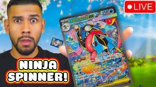 MORE POKEMON! Ninja Spinner + Ascended Heroes! Live Pokemon Opening!
