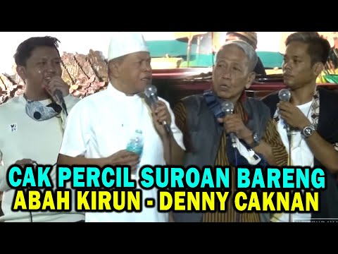 Cak Percil - Abah Kirun - Marwoto - Denny Caknan Suroan di Padepokan Seni Kirun.. Full Dagelan Lucu