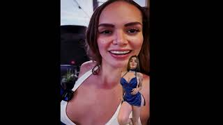 Mira esta hermosa taquera se pone el vestido de Karely Ruíz