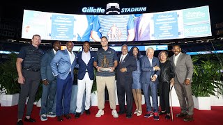 Exclusive: Ron Burton Community Service Award Winner | Hunter Henry