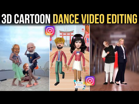 Viral Ai Cartoon Video Editing like Modi , Dhruv Rathee | Ai Face swap Video Generator