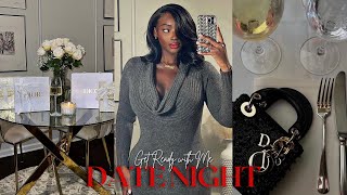 date night grwm: my updated makeup routine, feminine & sensual scents + unboxing gifts❤️ |aminacocoa
