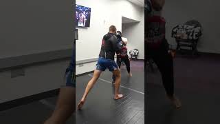 Reinier de Ridder no aquecimento #ufc