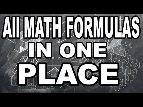 ALL MATH FORMULAS IN ONE PLACE FULL by mathOgenius