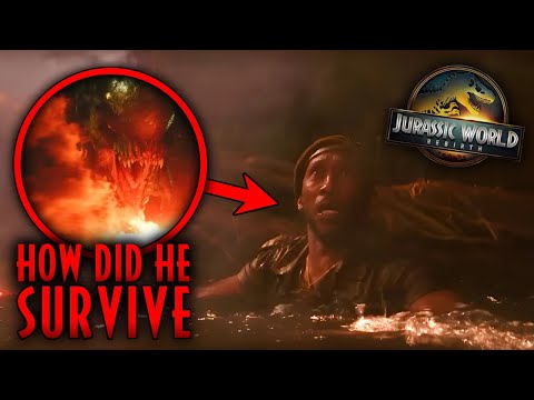 HOW DID DUNCAN SURVIVE THE D.REX IN JURASSIC WORLD REBIRTH?