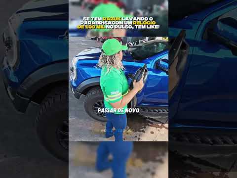 RAZUK LAVANDO CARRO COM ROLEX DE 100 MIL