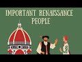 Renaissance Figures and Their Contributions