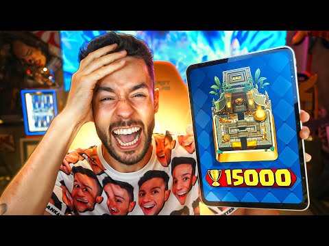 CONSIGO LAS 15.000 COPAS EN CLASH ROYALE - TheGrefg