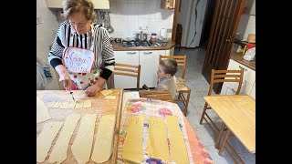 DOLCI DI CARNEVALE, LE CHIACCHIERE - RICETTA DELLA NONNA MARIA