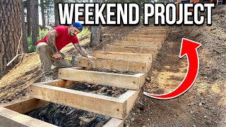 Quick and Easy Outdoor Steps