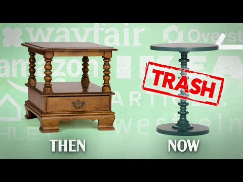 It’s Not Just Wayfair: Why Does ALL Of Your Furniture Fall Apart?