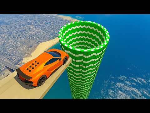 MEGA PARKOUR MULTIVEICOLO IMPRESSIONANTE !!! 🐷GARE🐷 GTA 5 ONLINE