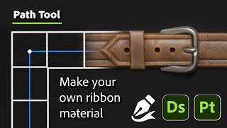 How to Create a Ribbon Material for Substance Painter in Substance Designer | Adobe Substance 3D