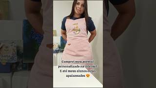 Comprei o avental de pintura mais lindo da internet 😍 #diy #artesanato #pintura