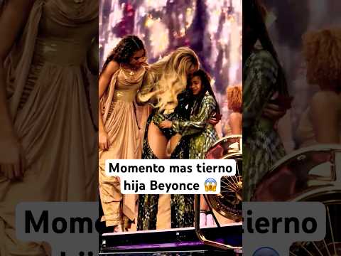 Beyonce Presento su Hija en pleno show…