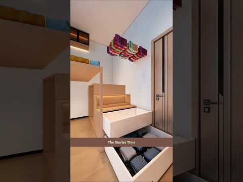 I Made a Perfect & Beautiful Bedroom For Son || 3d Animation By The Stories Time || #shorts