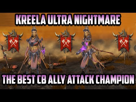 Kreela Witch-Arm is the Best Ally Attack for Clan Boss I Raid Shadow Legends