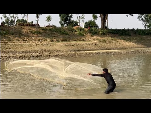 Mixed type of fishing by village peoples