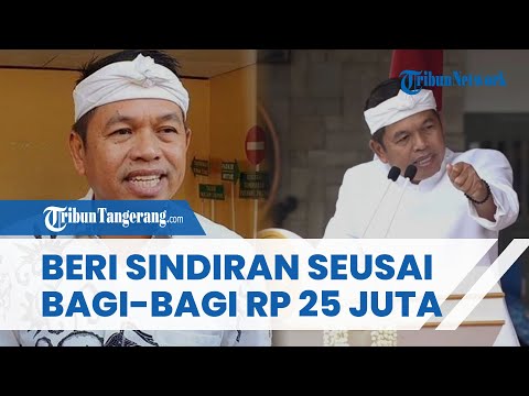 Bagikan Rp 25 Juta ke Petugas Upacara, KDM Langsung Nyindir: Mending Gubernur Konten, Daripada Molor