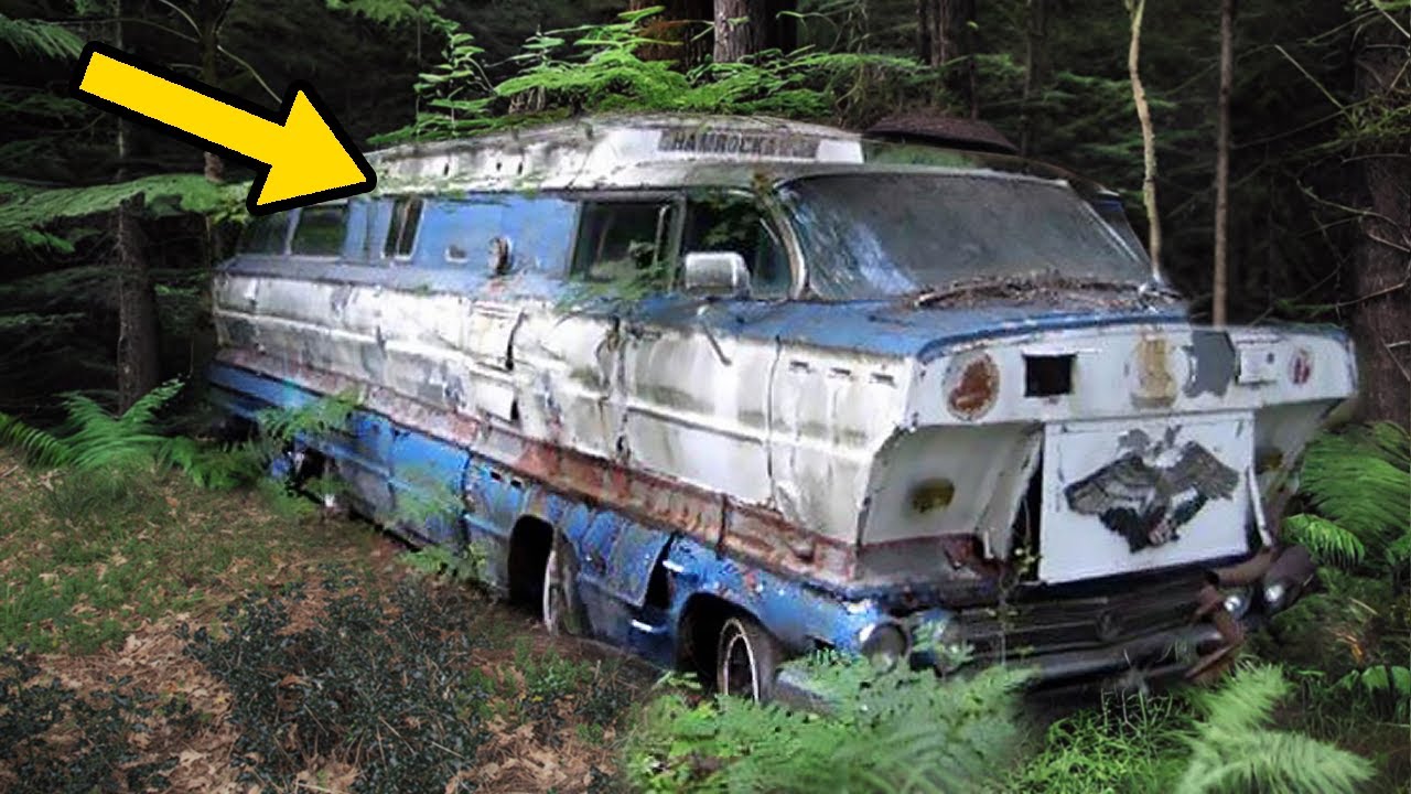 Strangest Abandoned Vehicles Ever Found