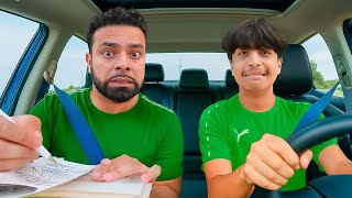 DIEGO APRENDIENDO A MENEJAR PARA PODER COMPRAR SU NUEVO AUTO