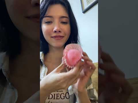 dubai çikolatası ve gerçek mochi denediim🍫🍡👌🏻