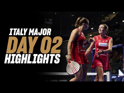BNL Italy Major Premier Padel 🇮🇹🎾 : Day 2 – Round of 32 –Women's Highlight