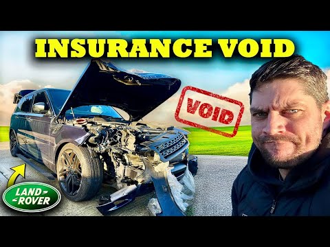 I BOUGHT A CHEAP CRASHED RANGE ROVER SPORT THAT WASN'T INSURED!...