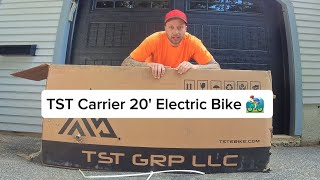 TST Carrier 20" Electric EBike reveal Part 1 of 2