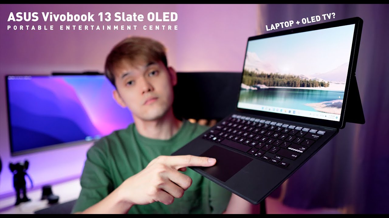 Asus Vivobook 13 Slate OLED T3304 – nouveau PC portable 2-en-1 Tablette  avec clavier détachable et écran OLED 13 pouces tactile sous Intel Alder  Lake-N – LaptopSpirit