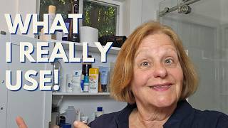 What's in my Bathroom Cabinet as a Woman Over 60?
