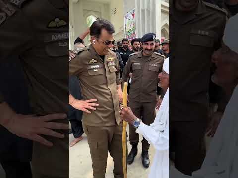 Visiting Security & Rescue Sports - 10th Muharram - DPO Ahmed Mohiyuddin