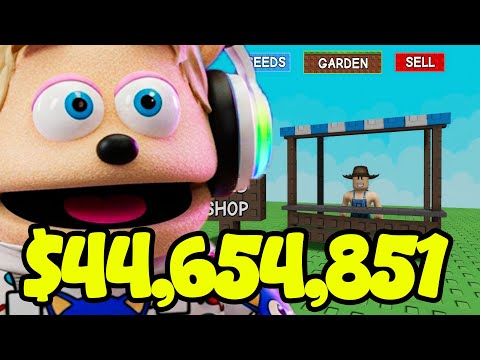 FROM 1K TO 44M IN GROW A GARDEN! (Roblox)