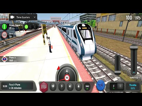 Vande Bharat Express Train Game Download | Indian Train Simulator: Game Android Gameplay