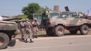 YouTube video thumbnail: South Africa Police Hunt Suspects After Deadly Shootings