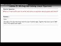 Solving Linear Equations and Properties